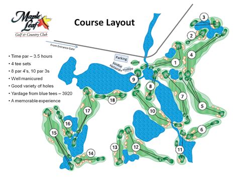 Course Layout | Maple Leaf Golf and Country Club