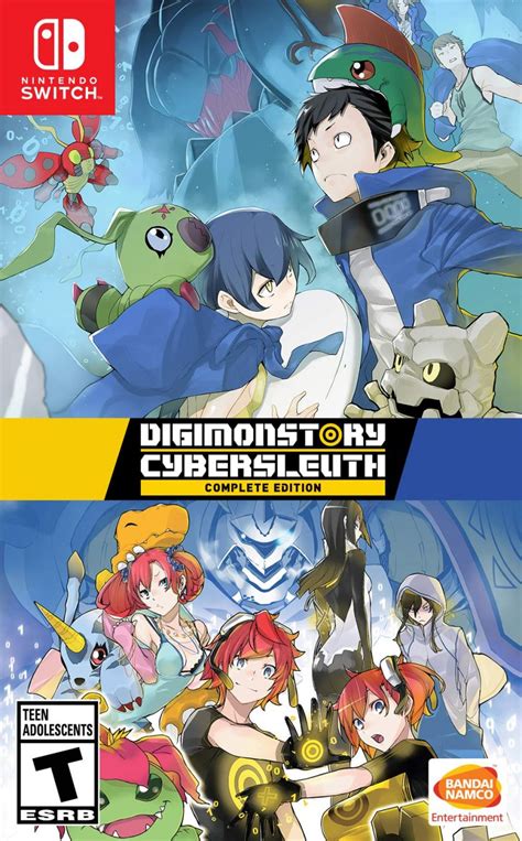 Digimon Story Cyber Sleuth: Complete Edition boxart, pre-orders open