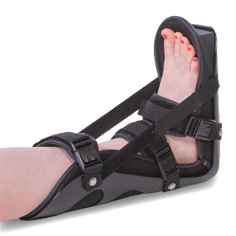 BraceAbility Plantar Fasciitis Night Splint with Wedge