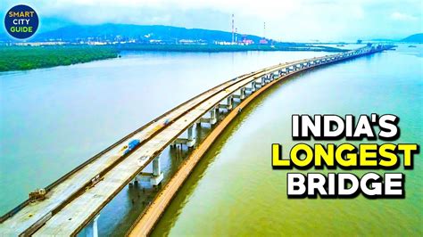 India's LONGEST Sea BRIDGE | Here is the Details of MUMBAI TRANS ...