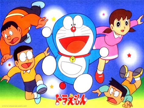 Doraemon Nobita And Friends Wallpaper - HD wallpaper