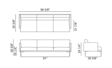 View 3 Seater Sofa Dimensions PNG - Furniture Modern Minimalis