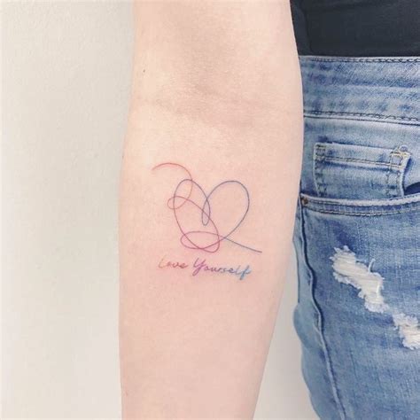 Image about love in bts inspired tattoos ☾ by lyn ︎ in 2021 | Bts ...