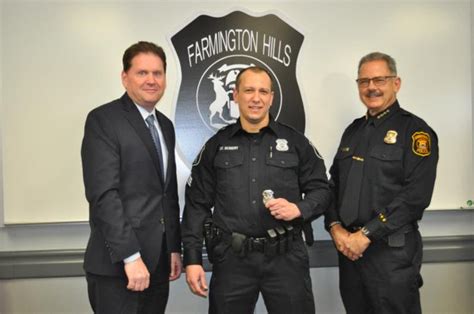 Farmington Hills Police Promote Buckberry To Sergeant | Farmington, MI ...