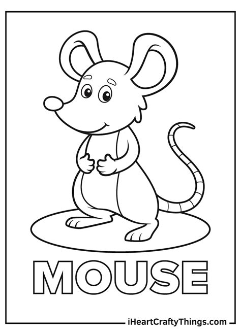 Online Coloring Pages Mouse