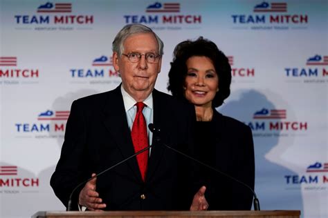 Who is Mitch McConnell's wife Elaine Chao and does he have children?