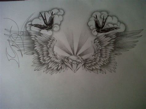 wings tattoo design by tattoosuzette on DeviantArt | Wing tattoo ...