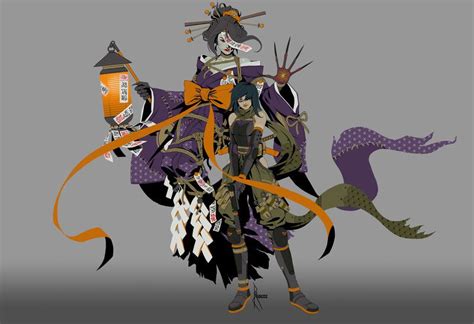 ArtStation - Shikigami: Part 3 in 2023 | Character design, Samurai ...