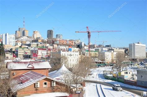 Vladivostok in winter — Stock Photo © irinabal18 #64225747