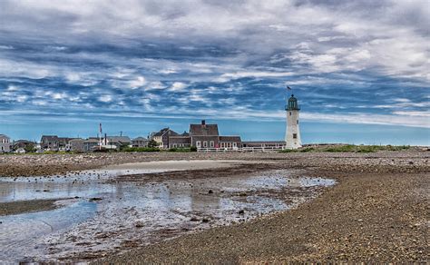 Scituate Lighthouse and Beach Photograph by Brian MacLean - Fine Art ...