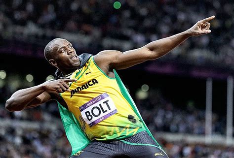 Usain Bolt wins Olympic gold in the 100 meter dash in 9.63 seconds ...