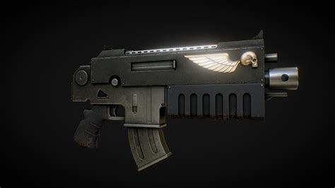 warhammer 40k Bolter - Buy Royalty Free 3D model by alkalor [caa4994 ...