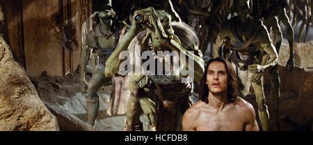 JOHN CARTER, from left: Tars Tarkas (voice: Willem Dafoe), Taylor ...