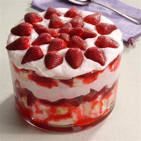 Angel Strawberry Dessert Recipe | Taste of Home