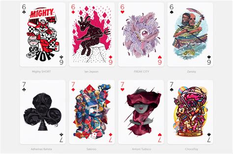 10 Amazing Decks of Cards - Design & Paper