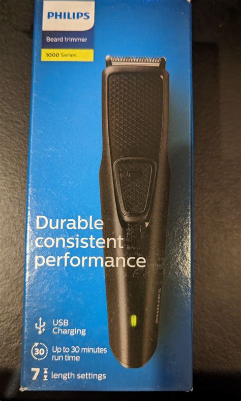 Philips Beard Trimmer Series 1000, Beauty & Personal Care, Face, Face ...