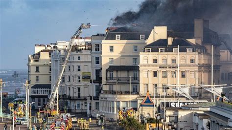 Brighton hotel blaze: Fire-hit seaside hotel faces partial demolition ...