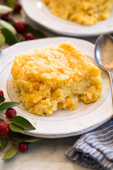 Corn Casserole {Jiffy Mix or from Scratch} - Cooking Classy