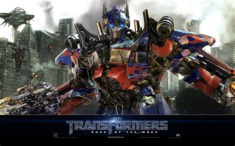 Transformers Dark Of The Moon Optimus Prime Poster