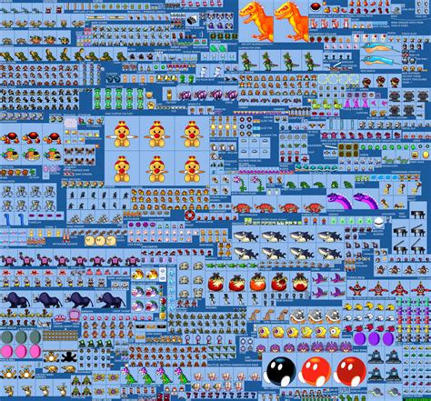 SMW Definitive Edition Enemies Sprites. (Part 2) by SuperAlexMaker on ...