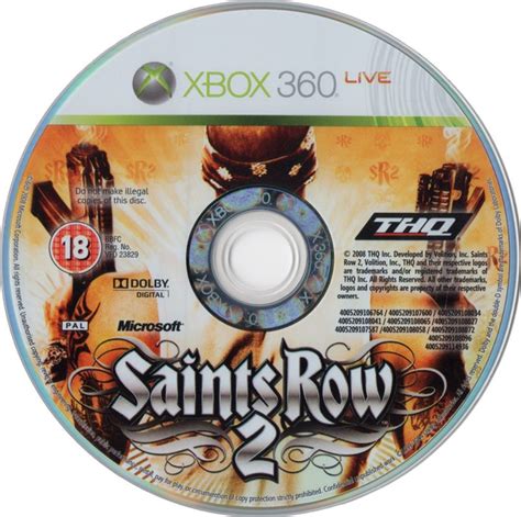 Saints Row 2 (2008) Xbox 360 box cover art - MobyGames