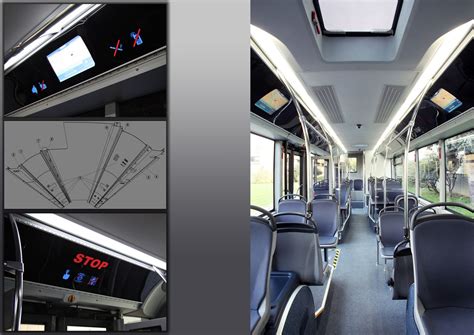 Futuristic Bus Interior