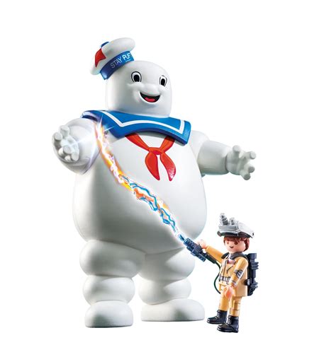 PLAYMOBIL Ghostbusters Stay Puft Marshmallow Man Action Figures (7.5 ...