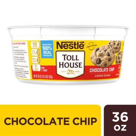 Nestle Toll House Chocolate Chip Cookie Dough, NET WT 36 oz - Pick ‘n Save