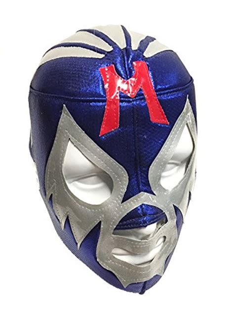 Mil Mascaras Lucha Libre Mask - Pro Fit Blue Grey - Shop Now