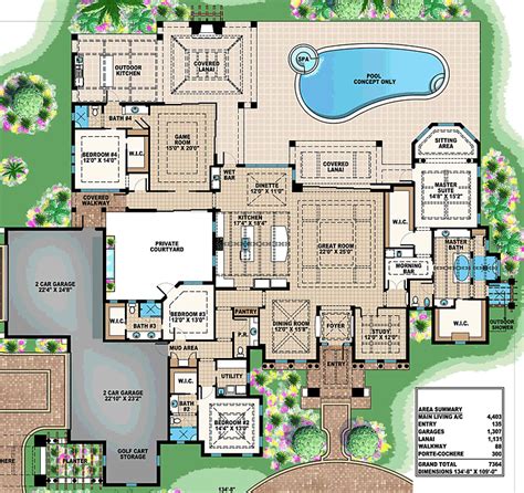 Luxury Estate Home Floor Plans - floorplans.click