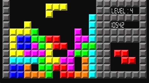 Tetris The Classic Online Flash Game Levels 1-9 - Arcade Games - YouTube