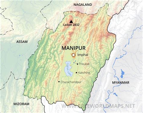 Manipur Maps