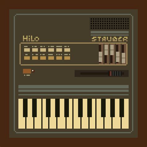 Jack Stauber's HiLo cover I made : PixelArt