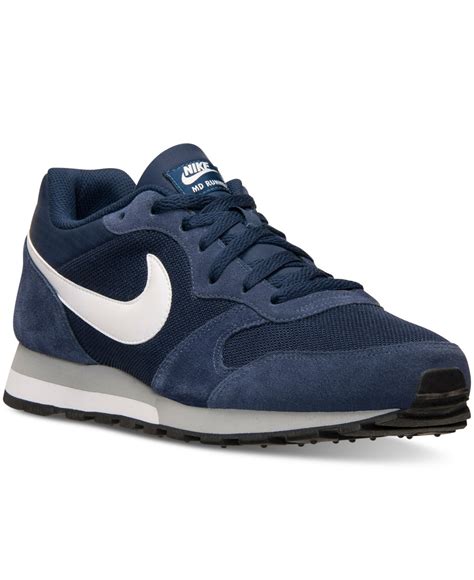 Lyst - Nike Men's Md Runner 2 Casual Sneakers From Finish Line in Blue ...