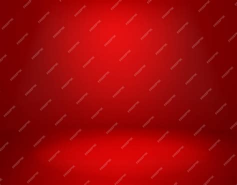 Premium Vector | Red studio background illustration