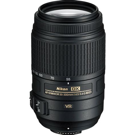 Nikon AF-S DX NIKKOR 55-300mm f/4.5-5.6G ED VR Lens 2197B B&H