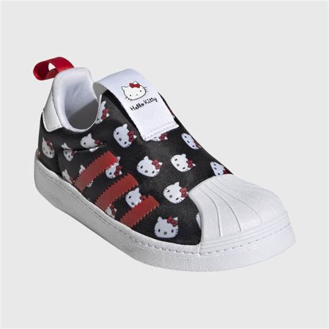 ADIDAS KIDS Hello Kitty Superstar 360 Shoes - Cloud White UK 1