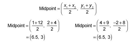 Find a Midpoint on a Line Segment - dummies