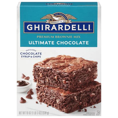 Ghirardelli Ultimate Chocolate Premium Brownie Mix - Shop Baking mixes ...