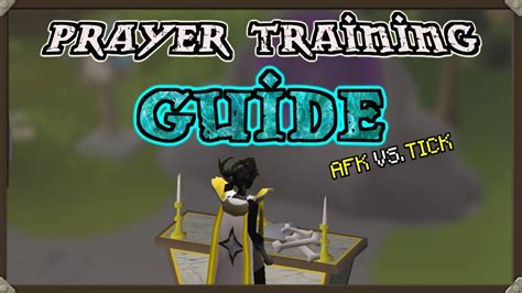 OSRS Prayer Training Guide - YouTube