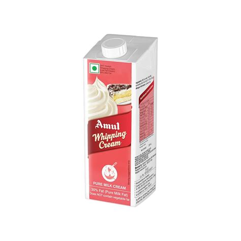 Amul Whipping Cream Price - Buy Online at ₹85 in India