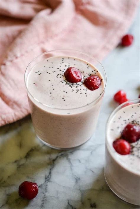 Tart Cherry Protein Smoothie - Fed & Fit