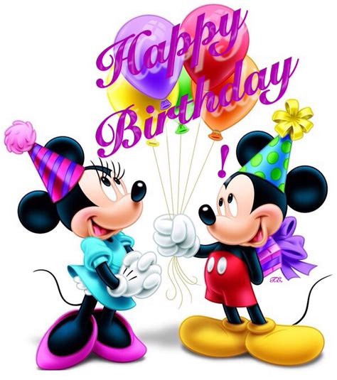 Mickey Happy Birthday Clip Art