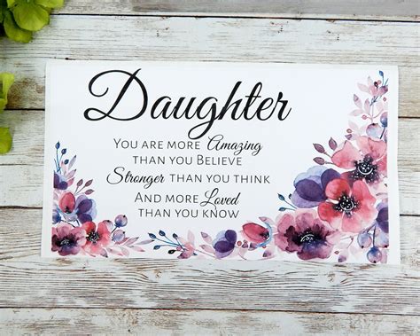 Daughter Gifts From Mother Unique Gifts for Daughters - Etsy