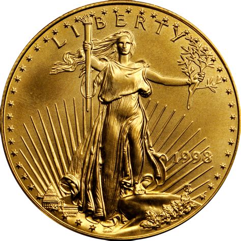 Value of 1998 $10 Gold Coin | Sell .25 OZ U.S.A. Gold Eagle