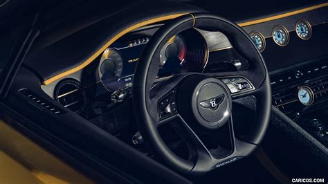 Bentley Mulliner Bacalar | 2021MY | Interior, Steering Wheel