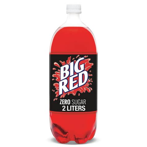 Big Red Zero Soda, 2 L bottle - Walmart.com - Walmart.com