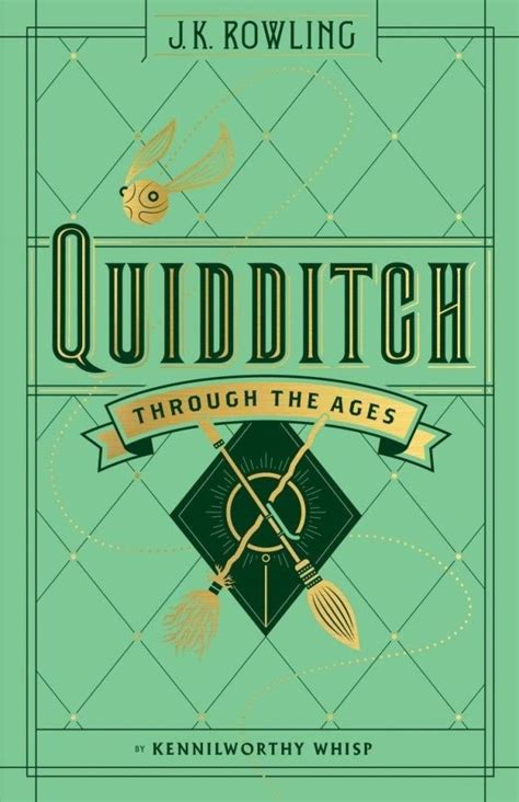 The timeless cover design of Quidditch Through the Ages is nearly as ...