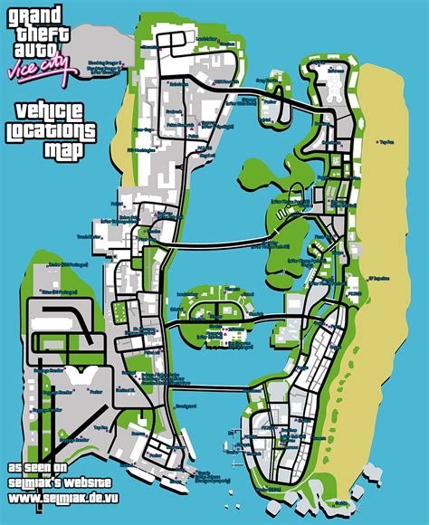 Gta vice city full map - chartsvse