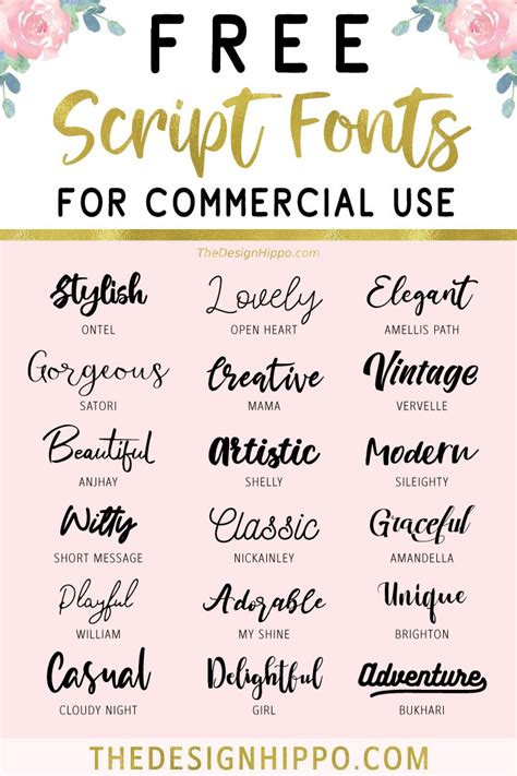 Free Script Fonts For Commercial Use Vol 2 Free Script